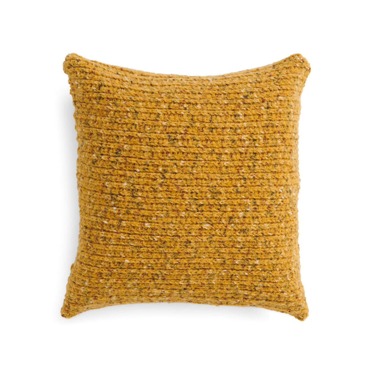 Crochet Pillow Cover made in Bernat Felted Yarn