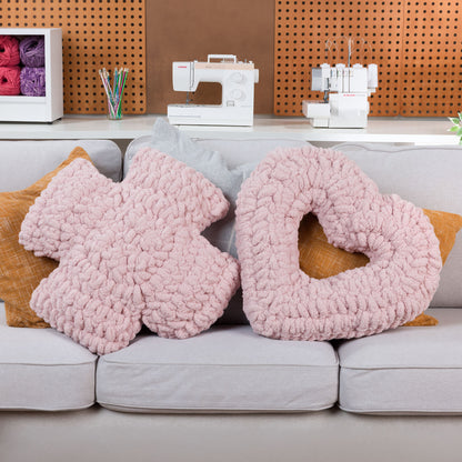 Bernat Big Love Crochet Pillow Set Bernat Big Love Crochet Pillow Set