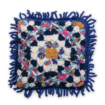 Bernat Hippie Harmony Crochet Granny Pillow Bernat Hippie Harmony Crochet Granny Pillow