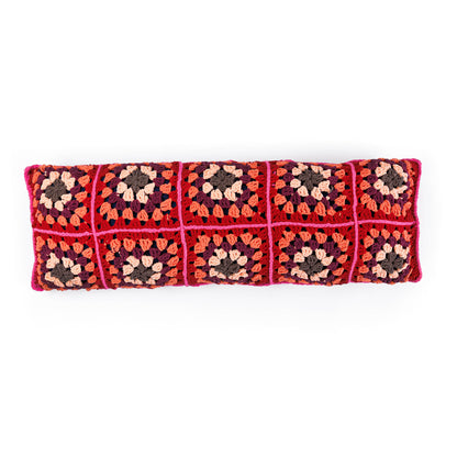 Bernat Crochet Square Serenity Body Pillow Crochet Square Serenity Body Pillow made using Bernat yarn