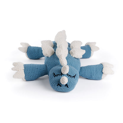 Bernat Dragon Body Pillow Dragon Body Pillow made using Bernat yarn