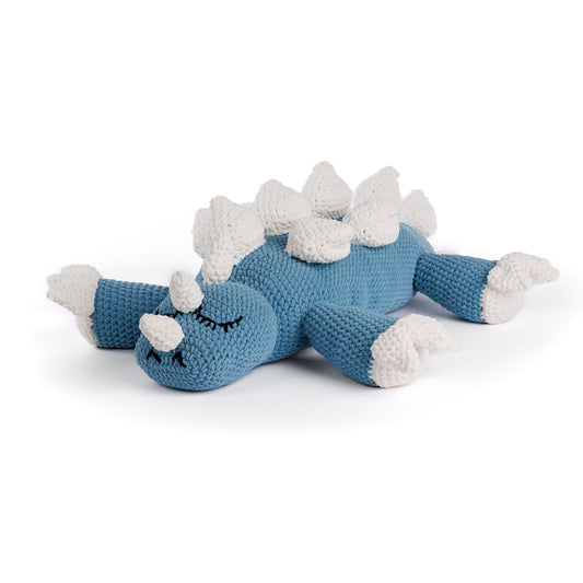 Dragon Body Pillow made using Bernat yarn