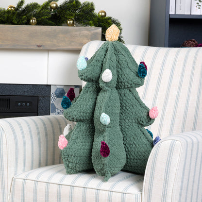 Bernat Merry Mod Crochet Christmas Tree Pillow Merry Mod Crochet Christmas Tree Pillow made using Bernat yarn