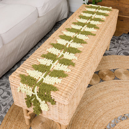 Bernat Crochet Table Runner Crochet Table Runner made using Bernat yarn