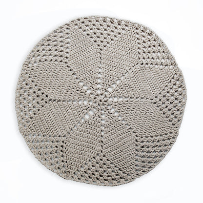 Bernat Cushy Crochet Rug Crochet Rug  made in Bernat Maker Yarn