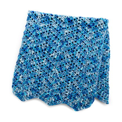 Bernat Spark Cozy Crochet Ripple Blanket Spark Cozy Crochet Ripple Blanket made using Bernat yarn
