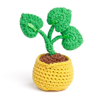 Bernat Crochet Mini Monstera Crochet Mini Monstera made using Bernat yarn