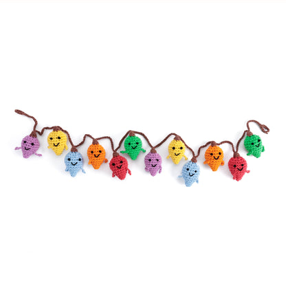 Bernat Crochet Lightbulb Guys Garland Crochet Lightbulb Guys Garland made using Bernat yarn