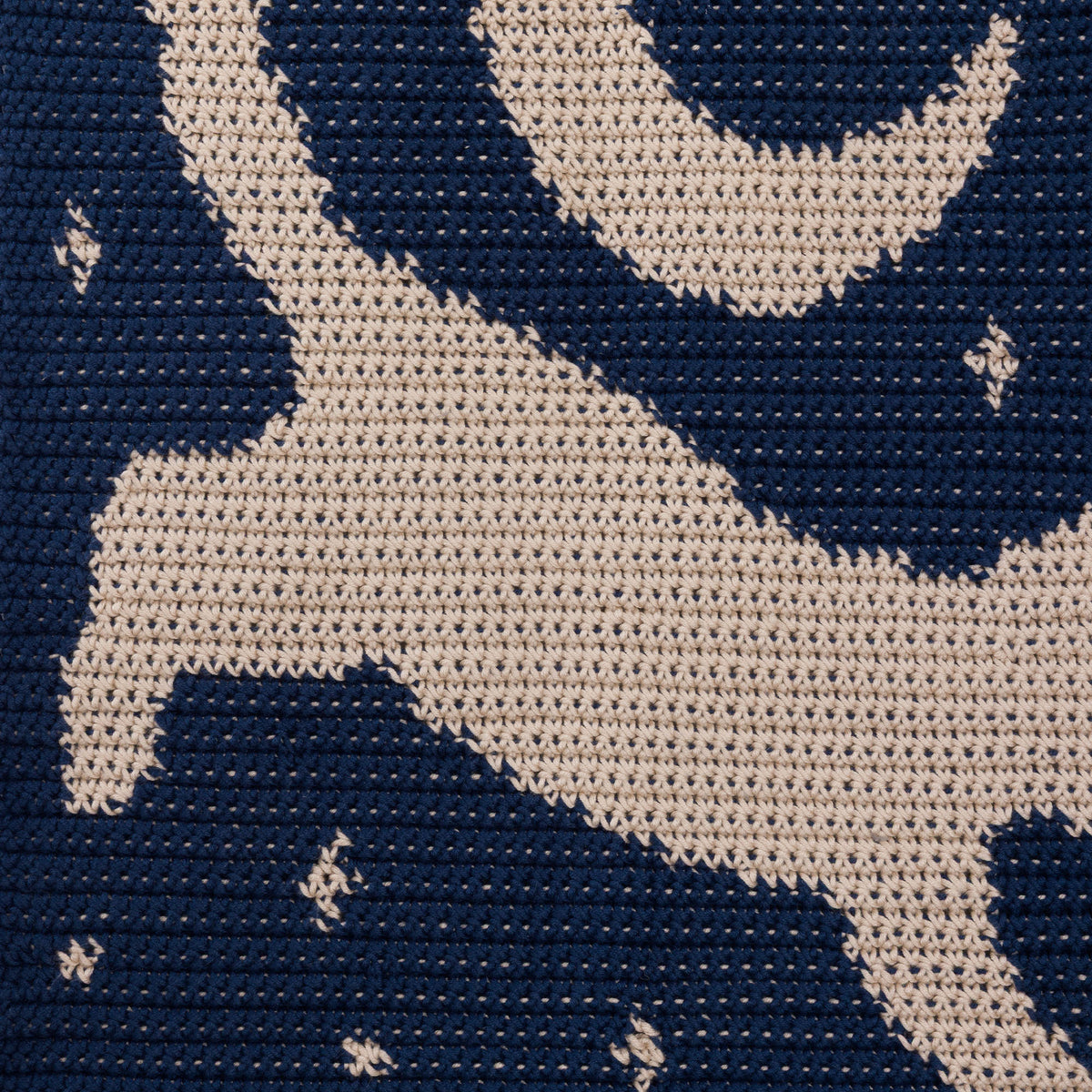 Moonlight Meowgic Crochet Tapestry made using Bernat yarn