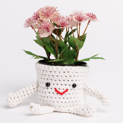 Maker Minis Crochet Plant Cozy Pal Minis Crochet Plant Cozy Pal made using Maker yarn