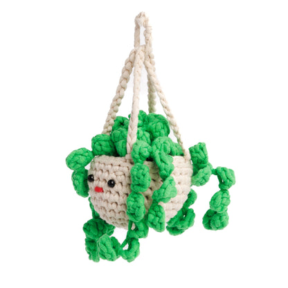 Maker Minis Pearl the Crochet Hanging Plant Minis Pearl The Crochet Hanging Plant made using Maker yarn