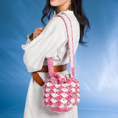 Bernat Crochet Dragon's Hoard Bag Crochet Dragon'S Hoard Bag made using Bernat yarn