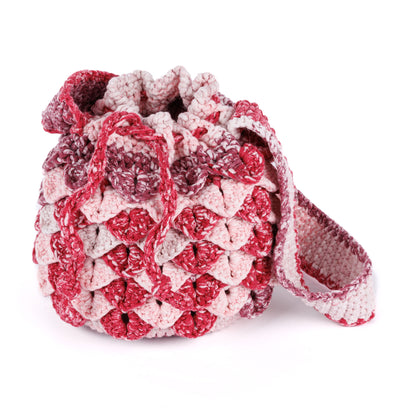 Bernat Crochet Dragon's Hoard Bag Crochet Dragon'S Hoard Bag made using Bernat yarn