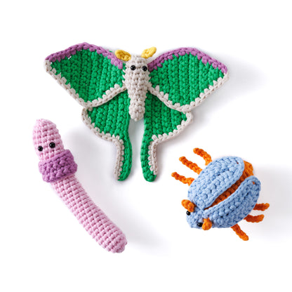 Bernat Night Garden Crochet Bag Charms Night Garden Crochet Bag Charms made using Bernat yarn