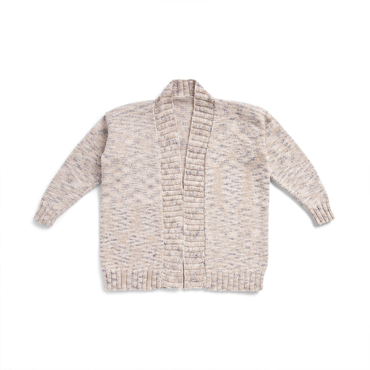 Knit Cardigan made in Bernat Lattice Yarn