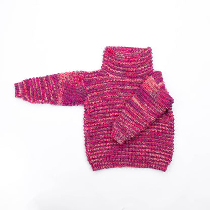 Bernat Spark Cozy Texture Knit Sweater Spark Cozy Texture Knit Sweater made using Bernat yarn