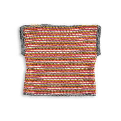 Bernat Beginner Change Your Stripes Knit Vest All Variants