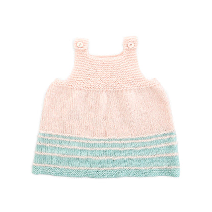 Bernat Knit Jolly Jumper Dress Knit Dress made in Bernat Forever Fleece Finest Yarn