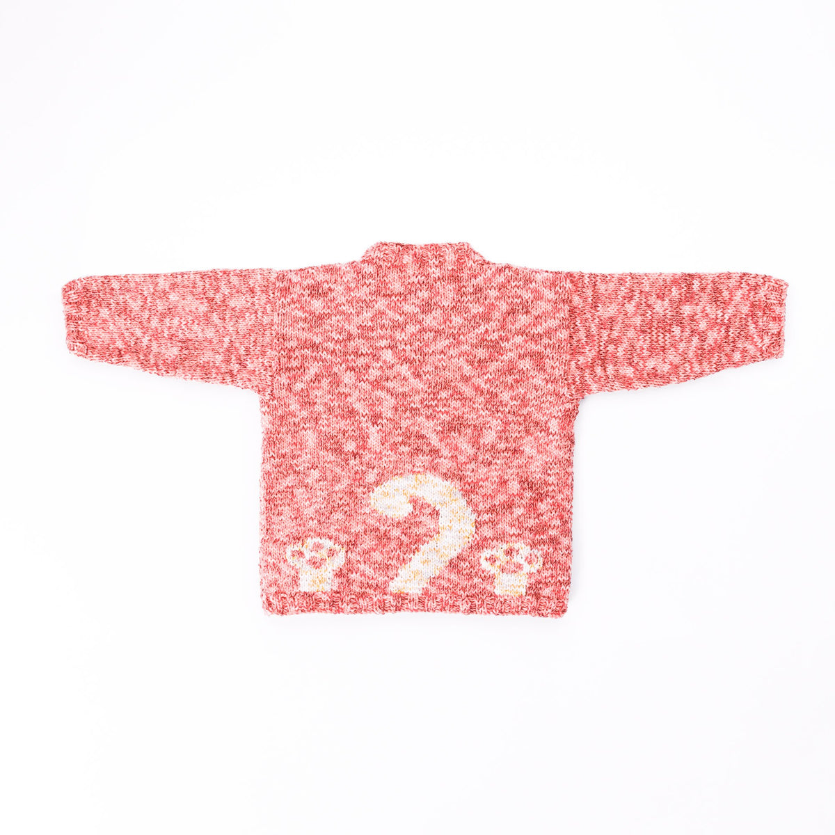 Purrfect Knit Pullover made using Bernat yarn