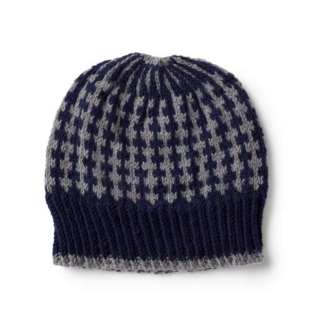 Knit Him made in Bernat Super Value Yarn