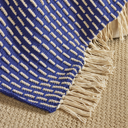 Bernat Knit Modern Weave Blanket Knit Modern Weave Blanket made using Bernat yarn