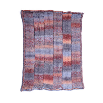 Bernat Texture Lines Knit Blanket Bernat Texture Lines Knit Blanket