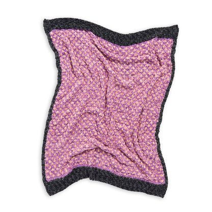 Bernat Twinkle Twinkle Mosaic Knit Blanket Twinkle Twinkle Mosaic Knit Blanket made using Bernat yarn