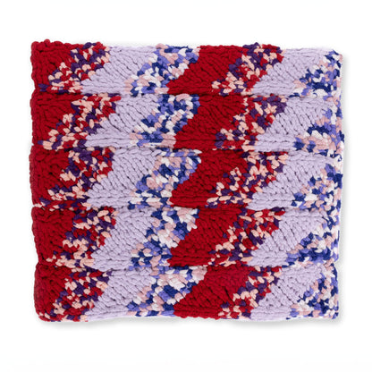 Bernat Great Big Knit Quilt Blanket Great Big Knit Quilt Blanket made using Bernat yarn
