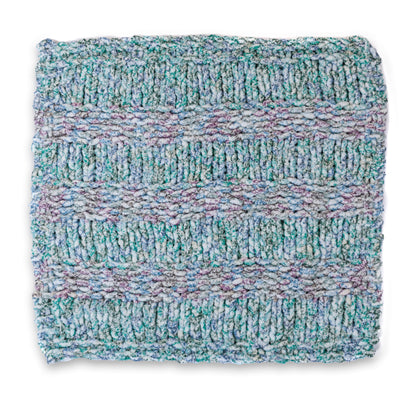 Bernat Serenity Stripes Knit Blanket Serenity Stripes Knit Blanket made using Bernat yarn
