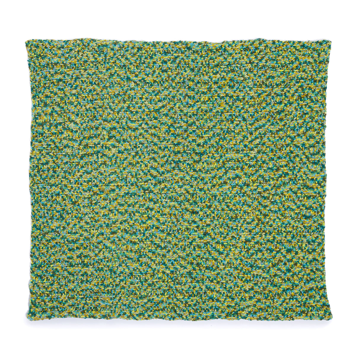 Big Rib Knit Throw made using Bernat yarn