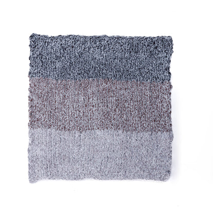 Bernat Fluffy Shades Knit Blanket Fluffy Shades Knit Blanket made using Bernat yarn