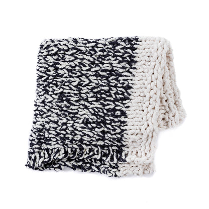 Bernat Go With the Flow Table Knit Blanket Go With The Flow Table Knit Blanket made using Bernat yarn