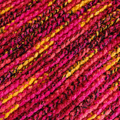 Bernat Tilted Spectrum Knit Blanket Tilted Spectrum Knit Blanket made using Bernat yarn