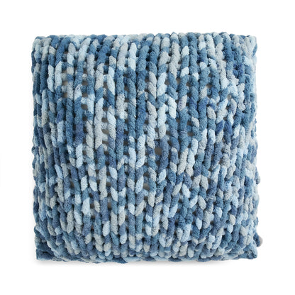 Bernat Stocking Stitch Table Knit Floor Pillow Stocking Stitch Table Knit Floor Pillow made using Bernat yarn
