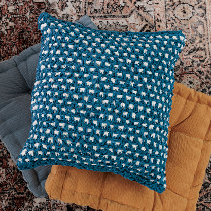 Bernat Polished Pearly Slip Knit Pillow Bernat Polished Pearly Slip Knit Pillow