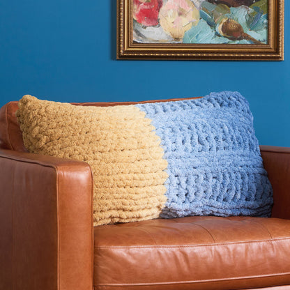 Bernat Cuddle Time Knit Pillow Cuddle Time Knit Pillow made using Bernat yarn