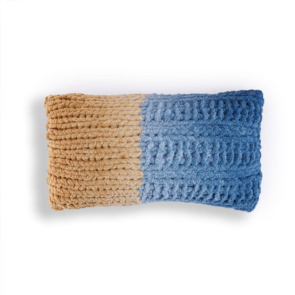 Bernat Cuddle Time Knit Pillow Cuddle Time Knit Pillow made using Bernat yarn