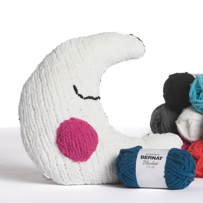 Bernat Moonlit Stitches Knit Pillow Moonlit Stitches Knit Pillow made using Bernat yarn