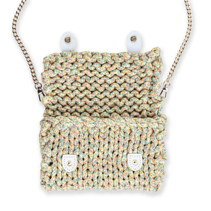 Bernat Spring in Your Step Knit Bag Spring In Your Step Knit Bag made using Bernat yarn