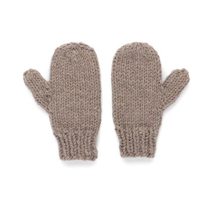 Bernat In a Snap Knit Mittens In A Snap Knit Mittens made using Bernat yarn