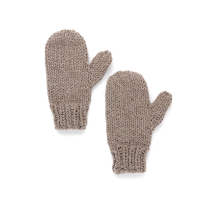Bernat In a Snap Knit Mittens In A Snap Knit Mittens made using Bernat yarn