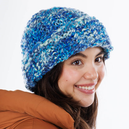 Bernat Cozy Twist Knit Hat Cozy Twist Knit Hat made using Bernat yarn