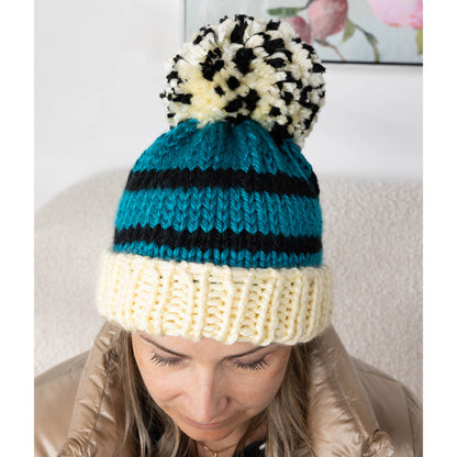 Bernat The Homeroom Knit Hat The Homeroom Knit Hat made using Bernat yarn