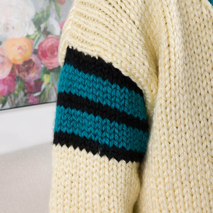 Bernat Knit Library Cardigan Knit Library Cardigan made using Bernat yarn