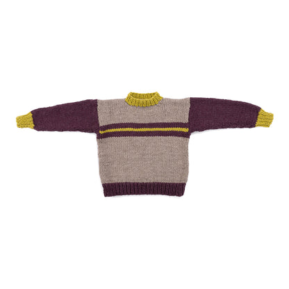 Bernat Cloudy Day Knit Sweater Cloudy Day Knit Sweater made using Bernat yarn