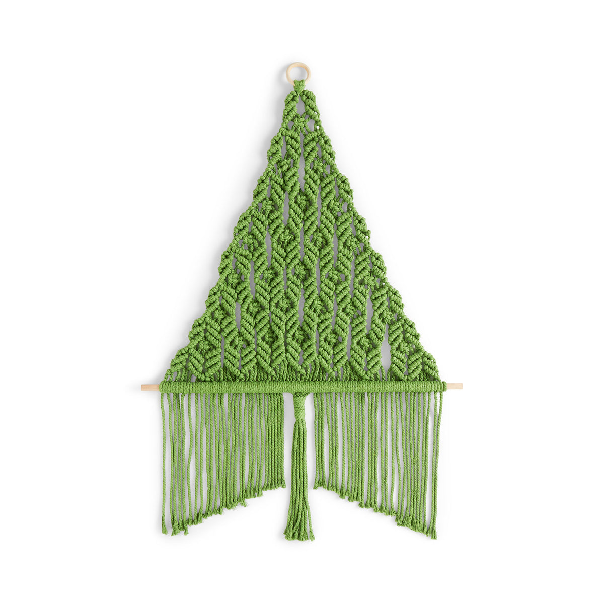 Craft Tree made in Bernat Macrame Yarn