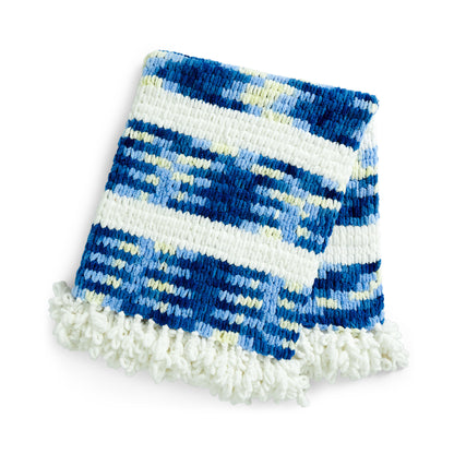 Bernat Craft EZ In the Clouds Blanket Craft Blanket made in Bernat Alize Blanket-EZ Yarn
