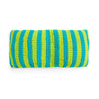 Bernat Craft EZ Stripes Galore Body Pillow Craft Pillow made in Bernat Alize Blanket-EZ Stripes","Alize Blanket-EZ Yarn