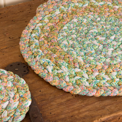 Bernat Braided Briar Table Mat Braided Briar Table Mat made using Bernat yarn