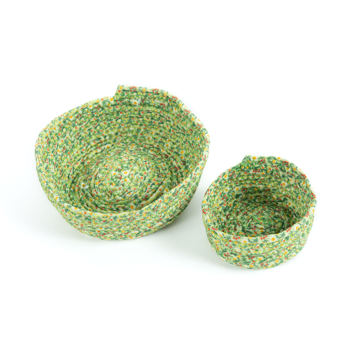 Fab Sewn Catch-All Bowls made using Bernat yarn